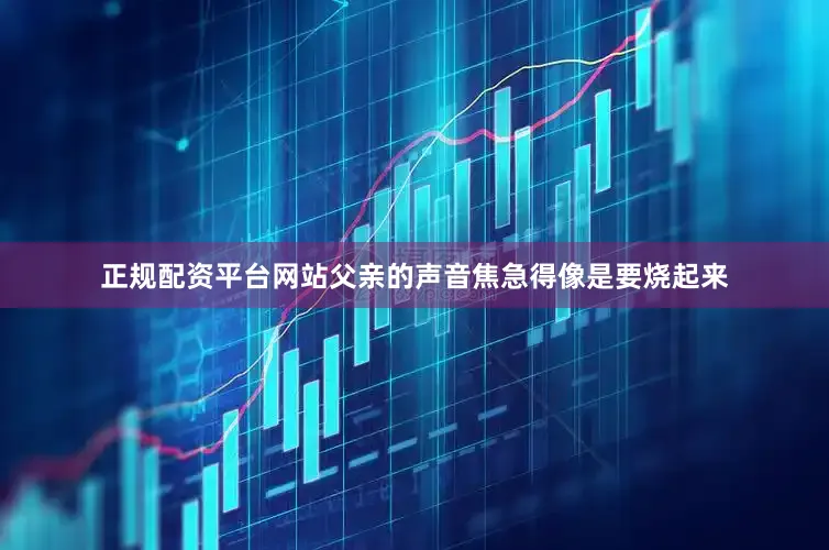 正规配资平台网站父亲的声音焦急得像是要烧起来